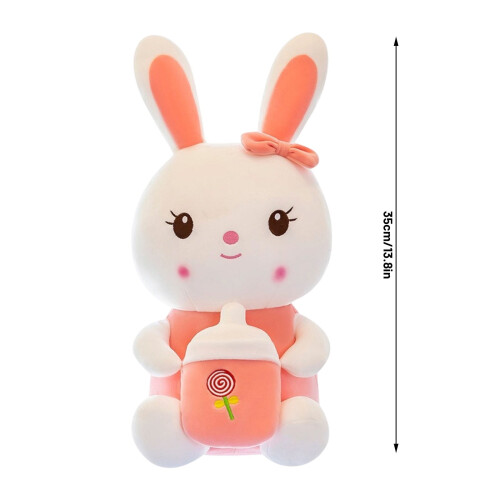 Bunny plush toy soft huggable with outfits 1 piece 2