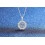 Κολιέ Moissanite με νιφάδα χιονιού και καρδιές από ασήμι 925 – Ρομαντικό 3