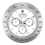 Rolex Daytona Style Silver & White | Wall Clock 1