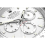 Rolex Daytona Style Silver & White | Wall Clock 3