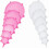 Silikone Stretch Lids Sæt 6 Størrelser 12 Stykker Pink 1