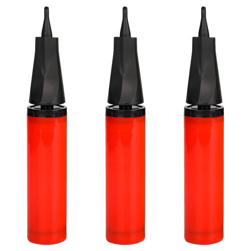 Pompe à ballons manuelle légère et compacte (lot de 3)