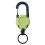 Porte-badge rétractable vert 12,2 x 3,8 cm 1