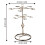 Bronse Tree Vinglassholder Stativ 12 Spor 3