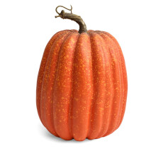 Citrouille artificielle orange, décoration d'Halloween, style champêtre pour l'automne, la table de Thanksgiving et la cuisine – Orange