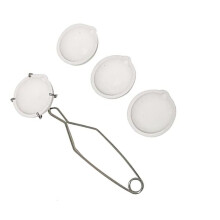 Professional Melting Crucible Bowl Set Withstands Up To 1500C For Gold Silver