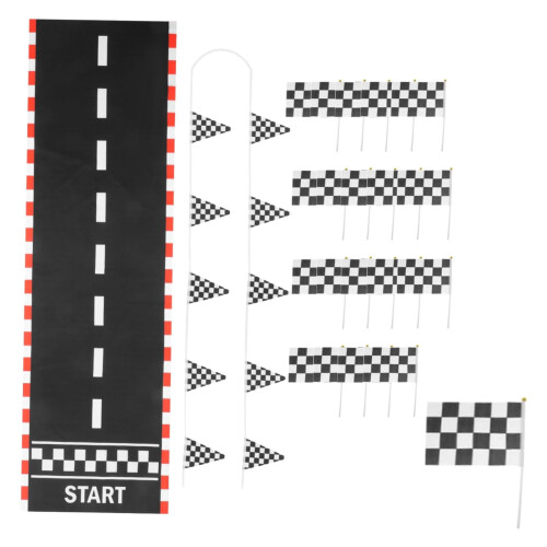 Mata podłogowa Racetrack runner do samochodu drag 3x10 stóp 2