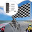 Mata podłogowa Racetrack runner do samochodu drag 3x10 stóp 7