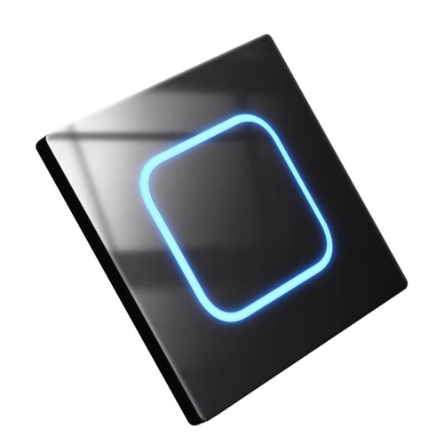 Interrupteurs muraux à 3 ou 4 boutons avec indicateurs LED, point de réinitialisation et interrupteurs d'alimentation.