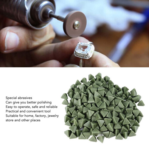 Triangle Resin Abrasive Tumbling 15mm 500g/17.6oz 2