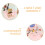 Pink Plastic Basket with Handle for Versatile Kitchen and Desk Storage 7