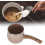 Mini saucepan nonstick 0.8 qt with handle and pour spout 4