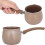 Mini saucepan nonstick 0.8 qt with handle and pour spout 6