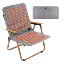 Foldable Heated Seat Cushion for HIPS, Heating Chair Pad, 3 Temperature Settings with USB Port, Light & Portable - Office/Home Use
