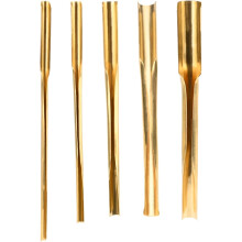 Brass Clay Hole Cutter Set – 5-piece Ceramic Carving Tools