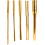 Brass Clay Hole Cutter Set – 5-piece Ceramic Carving Tools 1