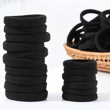 Gomas elásticas de algodón para el cabello, sujetacolelos (100 unidades)