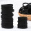 Gomas elásticas de algodón para el cabello, sujetacolelos (100 unidades) 1