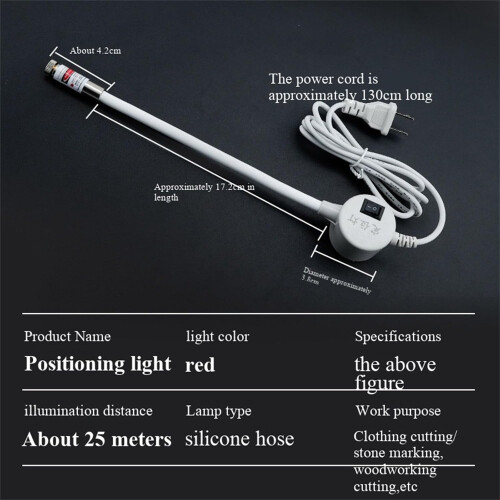 Magnetic Sewing Machine Guide Light with Adjustable Attachment, Multi-Mode (Line/Cross/Dot), Compatible with Most Machines 2