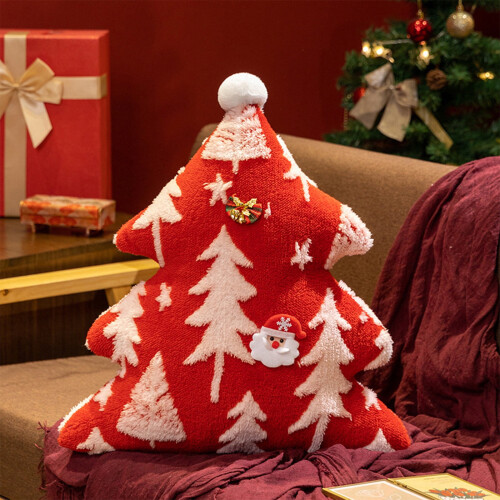 Weihnachtsbaum-Plüschkissen-Sofa-Dekoration (1 Stück)