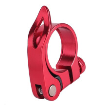 Aluminum Alloys 34.9mm Seat Tube Clamp Road Bike Seatpost Post Clamp Tube Clip Bike Saddles Seat Clamps Enduring