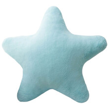Stjerneformet kosepute i plysj for barn 40 cm