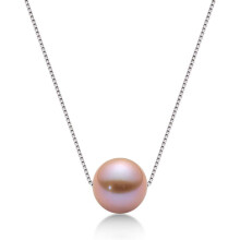 Hangerketting met zoetwaterparel in sterling zilver, 18 inch (45,7 cm)