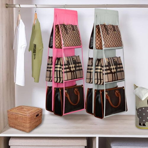 Handtashanger organizer middelgroot/groot grijs 1