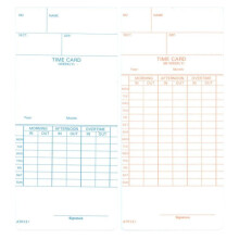 500 ATR121 Time Cards for Acroprint ATR120 and ATR120r