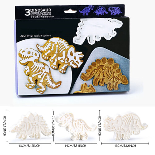 Dinosaur Cookie Cutter Set Kitchen Utensil 2