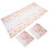 Nappe vichy rouge pour anniversaire (3 pièces) 1