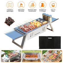 Barbecue Ă charbon de bois, brasero, mijoteuse portable pour 2 Ă 3 personnes