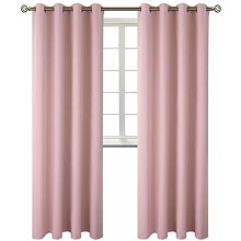 Room Darkening Curtains 95 Inches Long - Grommet Thermal Insulated Drapes Window Treatment Curtains for Bedroom, 2 Panels, 52 x 95 Inch, Baby Pink
