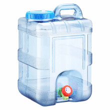 Opvouwbare waterkan van 7,5/10/15 liter met kraan, opvouwbaar en voedselveilig – draagbaar voor kamperen, wandelen, backpacken en noodgevallen.