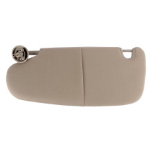 Vasen ja oikea aurinkolipan vaihto Dodge Ram1500/2500/3500 (2002–2009), yhteensopiva 1CT17TL2AA:n kanssa, beige meikkipeilillä
