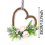 Heart-Shaped Artificial Wreath 13.7 Inch 3