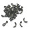 25Pcs Eyeglass String Ends Holders, Sunglasses Chain Strap Ends, Eyewear Rubber Loop Coil Ends Beaded 2