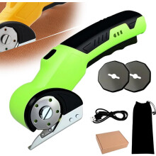 Cutter electric fără fir, lamă dublă verde