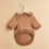 Fleeceforet hundehettegenser Myk varm genser Khaki XS 6