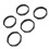 5 Stück Silikon-Mikrofon-Anti-Roll-Ring-Set 1