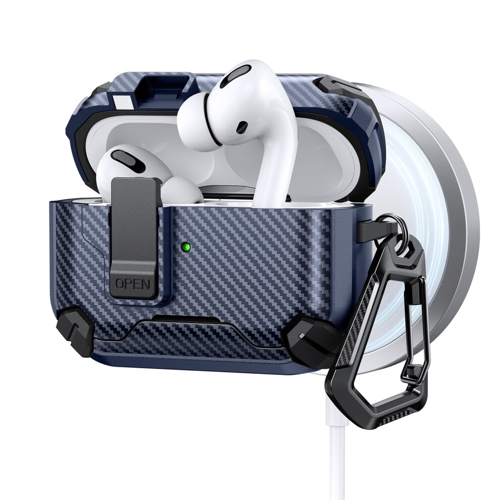 Anti-Slip Charging Earbuds Box For Pods 3Rd Gen | Shock Absorbing Phone Holder & Auto-Lock 9071309106008