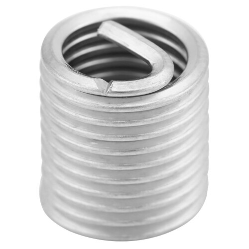 Rustfritt stål 304 Spiralgjengeinnsats M8x1.25 100 stk 1