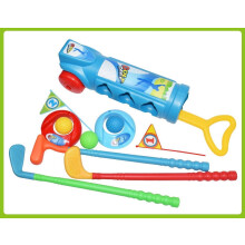 Mini Golf Set for Kids & Adults – Portable ABS Toy with 3 Clubs, 3 Balls, 2 Tees, 2 Flags – Lightweight 218g, Backyard & Travel
