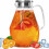 Pichet en verre avec couvercle, 1 gallon, à large ouverture 1