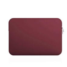 CCOCC Laptop Sleeve 15.6 Inch,Durable & Protective Foam Padding Laptop Sleeve,Wine Red