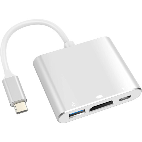 USB-C naar HDMI-adapter, 4K 60Hz, USB 3.0, snelladen.
