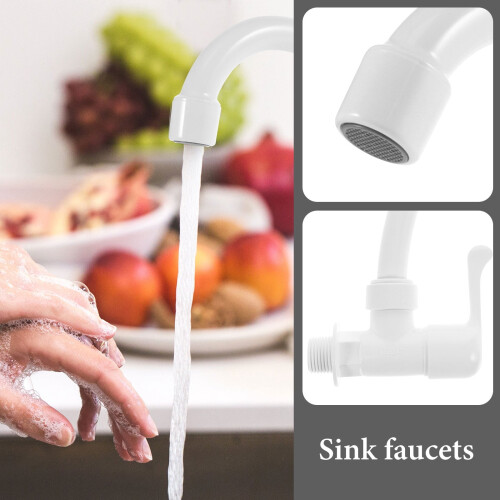 Plastic waterfall faucet for bathroom 1 pack 2