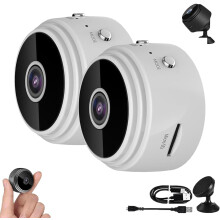 Hjemmesikkerhetskamera1080P svart mini-dørkamera