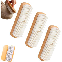 Minivana Suede Brush & Eraser with Wooden Handle – Compatible with Leather, Suede, Nubuck, Sneakers