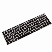 Silicone Keyboard Cover Skin for HP Pavilion 15 cc707T Keyboars Dustproof Waterproof Easy to Clean